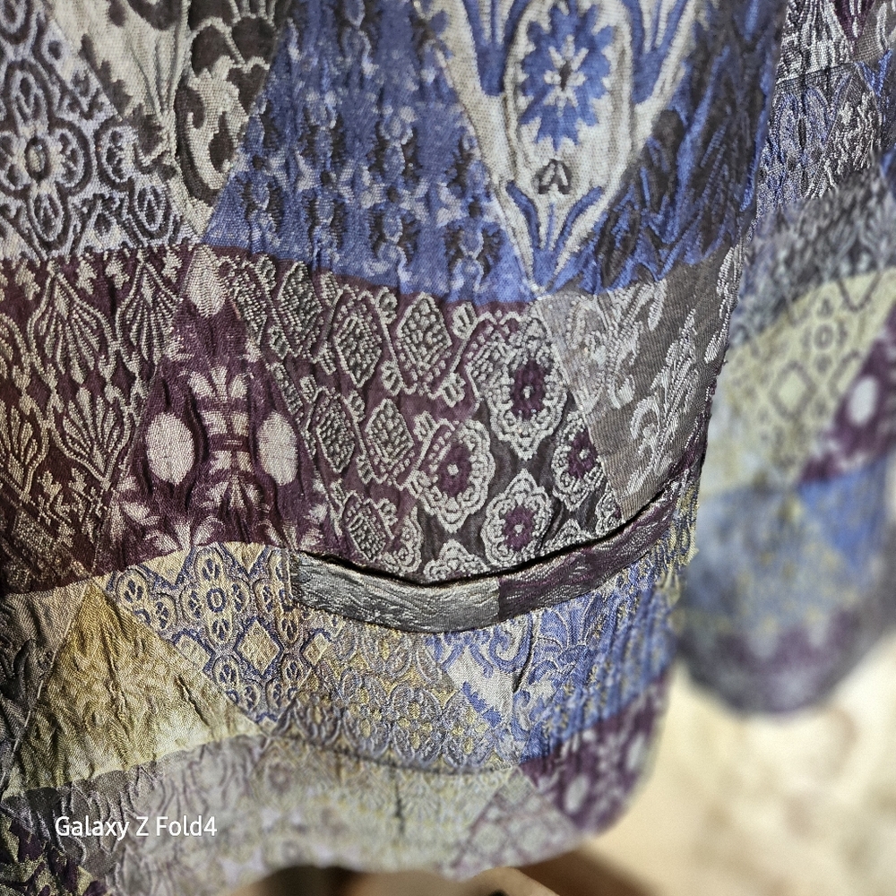 Patchwork Button-Up Jacket Norton Mcnaugton - image 7